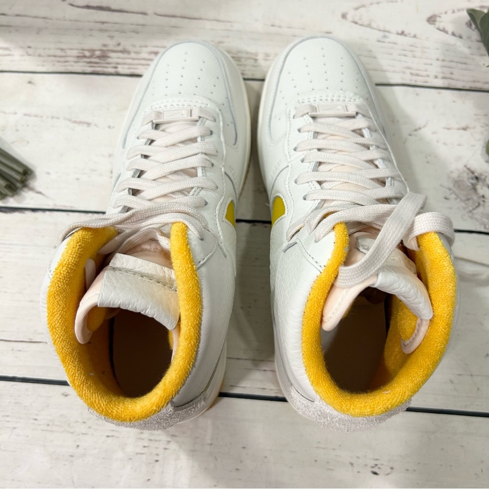 Nike Air Force 1 SCLPT DC3590 001 Phantom/Yellow Ochre-Sail sneakers New in box - Picture 7 of 8